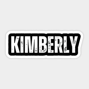 Kimberly Name Gift Birthday Holiday Anniversary Sticker